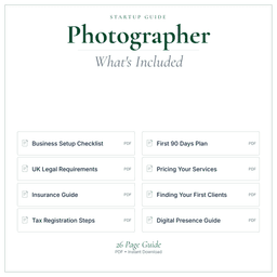 Startup Guide — What's included