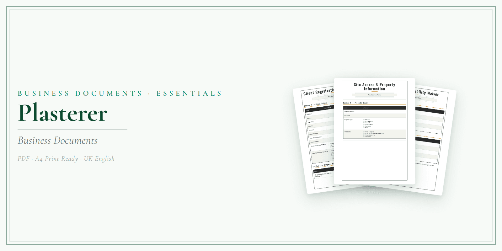 Business Documents — Essential — Product overview
