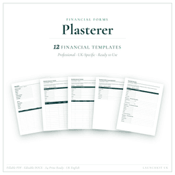 Financial Forms Bundle — Premium — Product card