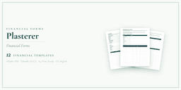 Financial Forms Bundle — Premium — Product overview