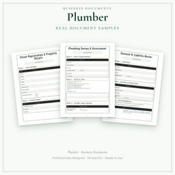 Business Documents — Standard — Sample document pages