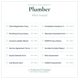 Business Documents — Standard — What's included