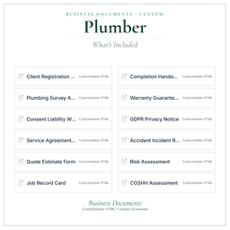 Business Documents — Custom — What's included