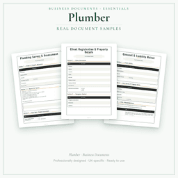 Business Documents — Essential — Sample document pages