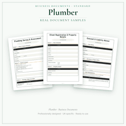 Business Documents — Standard — Sample document pages