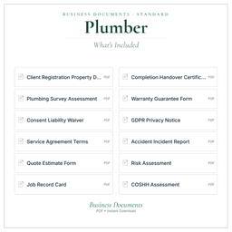 Business Documents — Standard — What's included