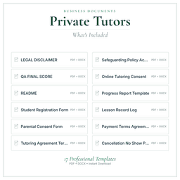 Business Documents — Standard — What's included