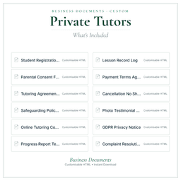 Business Documents — Custom — What's included