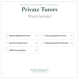 Business Documents — Essential — What's included