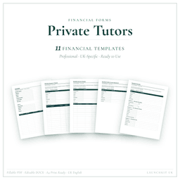 Financial Forms Bundle — Premium — Product card