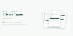 Financial Forms Bundle — Premium — Product overview