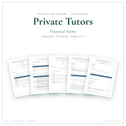 Financial Forms Bundle — Standard — Product card