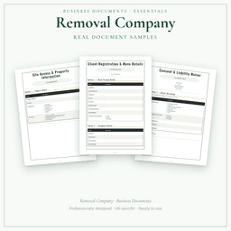 Business Documents — Essential — Sample document pages