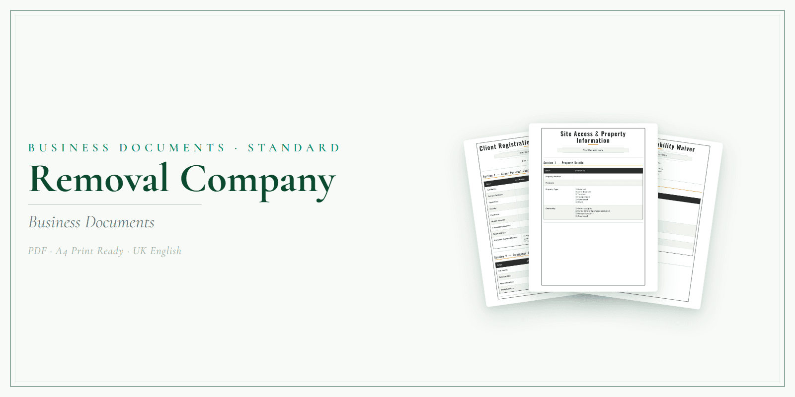 Business Documents — Standard — Product overview