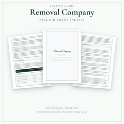Removal Company — Startup Guide, PDF guide sample pages