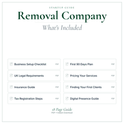 Removal Company — Startup Guide, PDF guide what's included preview