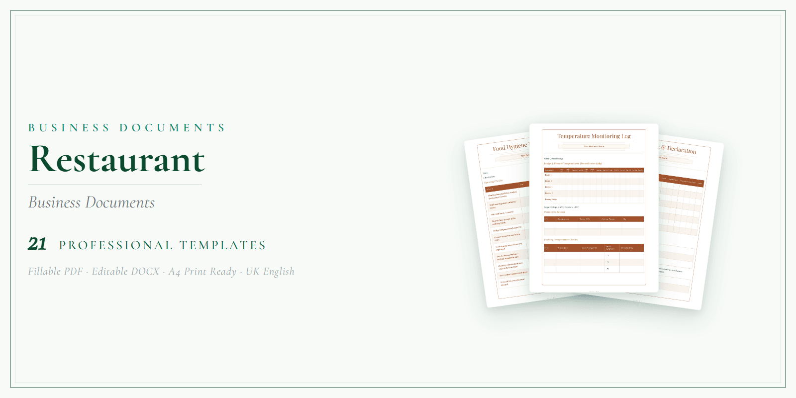 Business Documents — Premium — Product overview