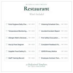 Business Documents — Premium — What's included