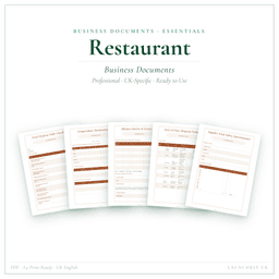 Business Documents — Essential — Product card