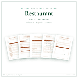 Business Documents — Standard — Product card