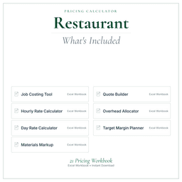 Pricing Calculator — Premium — What's included