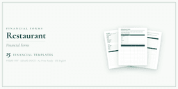 Financial Forms Bundle — Premium — Product overview