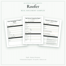 Business Documents — Standard — Sample document pages