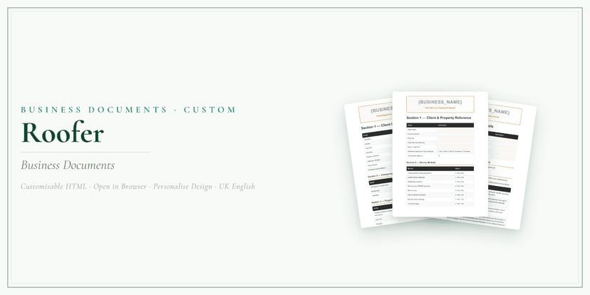 Business Documents — Custom