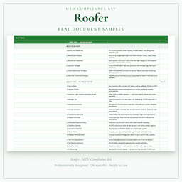MTD Compliance Kit — Premium — Sample document pages