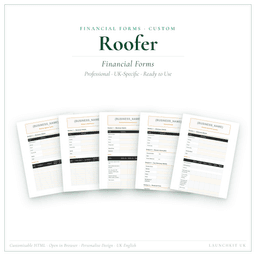 Financial Forms Bundle — Custom — Product card