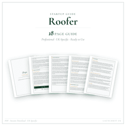 Roofer — Startup Guide, PDF guide product preview
