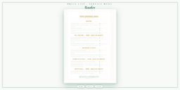 Roofer — Price List & Service Menu, PDF product overview