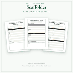 Business Documents — Standard — Sample document pages