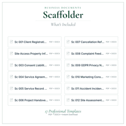 Business Documents — Standard — What's included