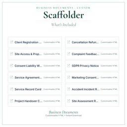 Business Documents — Custom — What's included