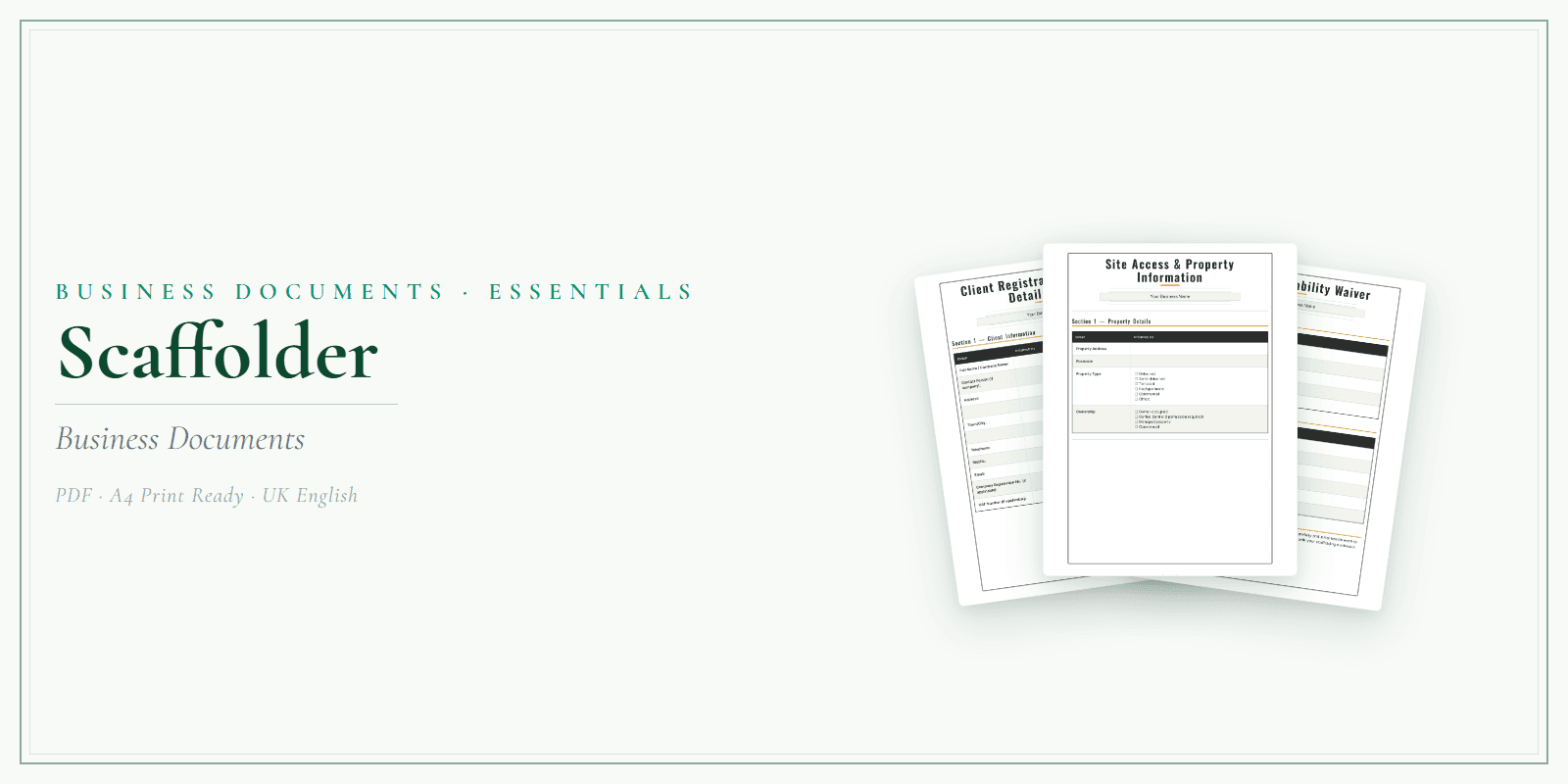 Business Documents — Essential — Product overview