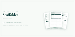 Financial Forms Bundle — Premium — Product overview