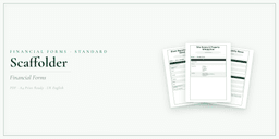 Financial Forms Bundle — Standard — Product overview
