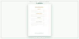 Scaffolder — Price List & Service Menu, PDF product overview