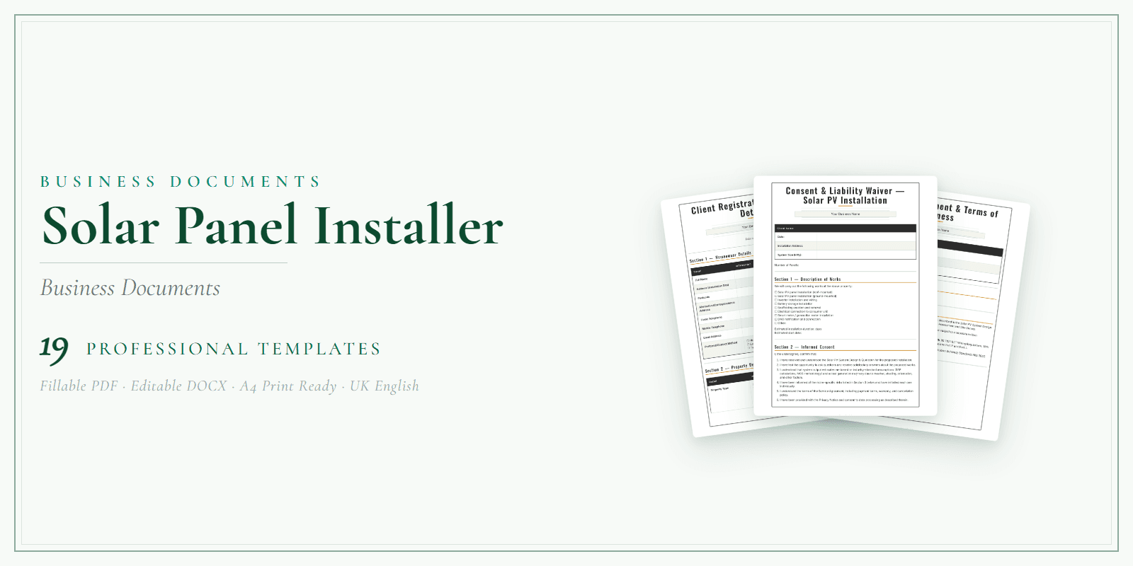 Business Documents — Premium — Product overview