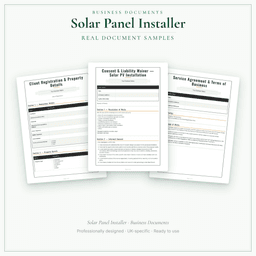 Business Documents — Premium — Sample document pages