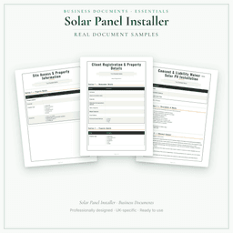 Business Documents — Essential — Sample document pages