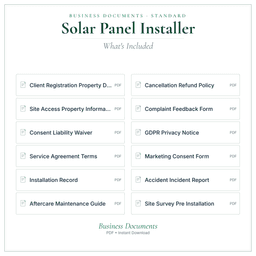 Business Documents — Standard — What's included