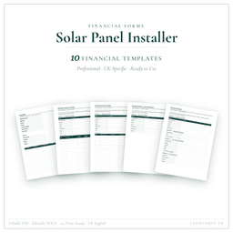 Financial Forms Bundle — Standard — Product card
