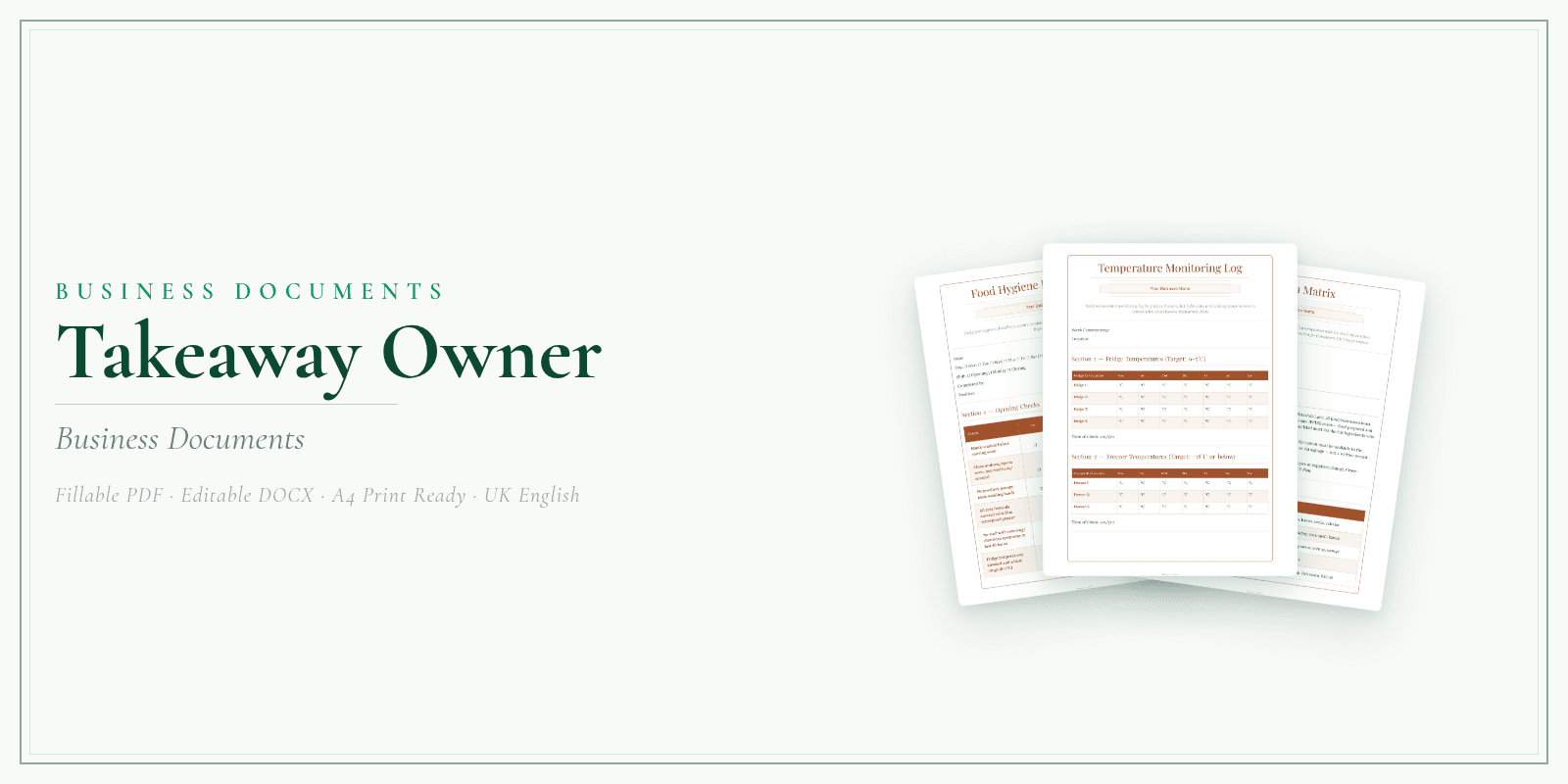 Business Documents — Premium