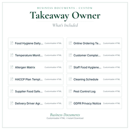 Business Documents — Custom — What's included