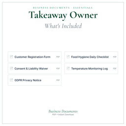 Business Documents — Essential — What's included