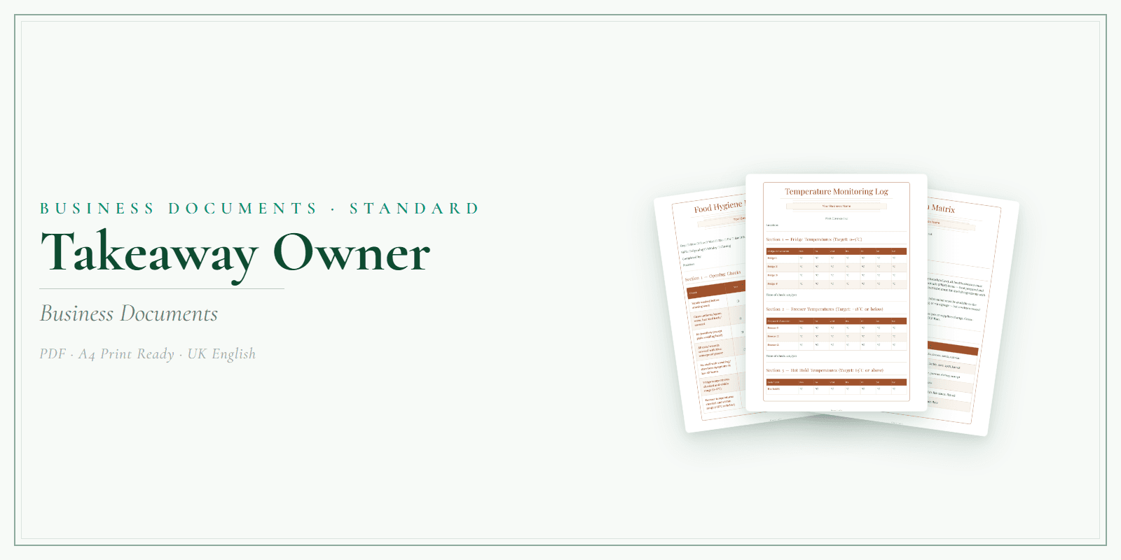 Business Documents — Standard — Product overview