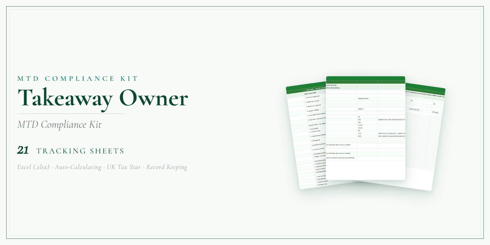 MTD Compliance Kit — Premium — Product overview