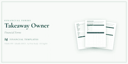 Financial Forms Bundle — Premium — Product overview